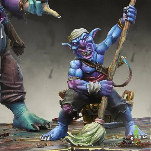 Gugh Jin the Troll Cleaner 75 mm [Black Sailors: Pirates of the Storm Coast Series] Big Child Creatives