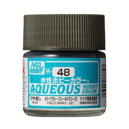 Mr. Hobby Aqueous H48 Gloss Field Gray 2