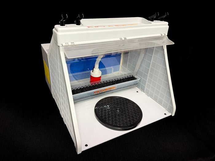 Mini Water-curtain tabletop paint spray booth by NO-NAME Brand