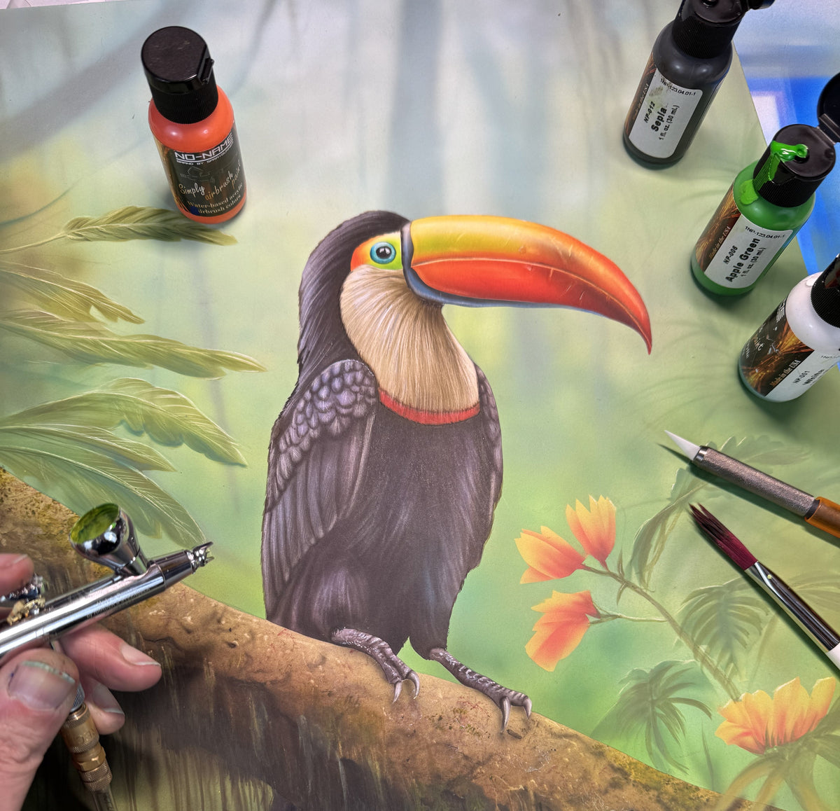 Simply Airbrush Paint Set For Beginners
