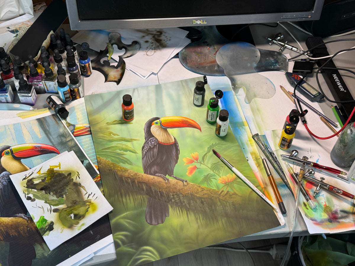 Simply Airbrush Paint Set For Beginners