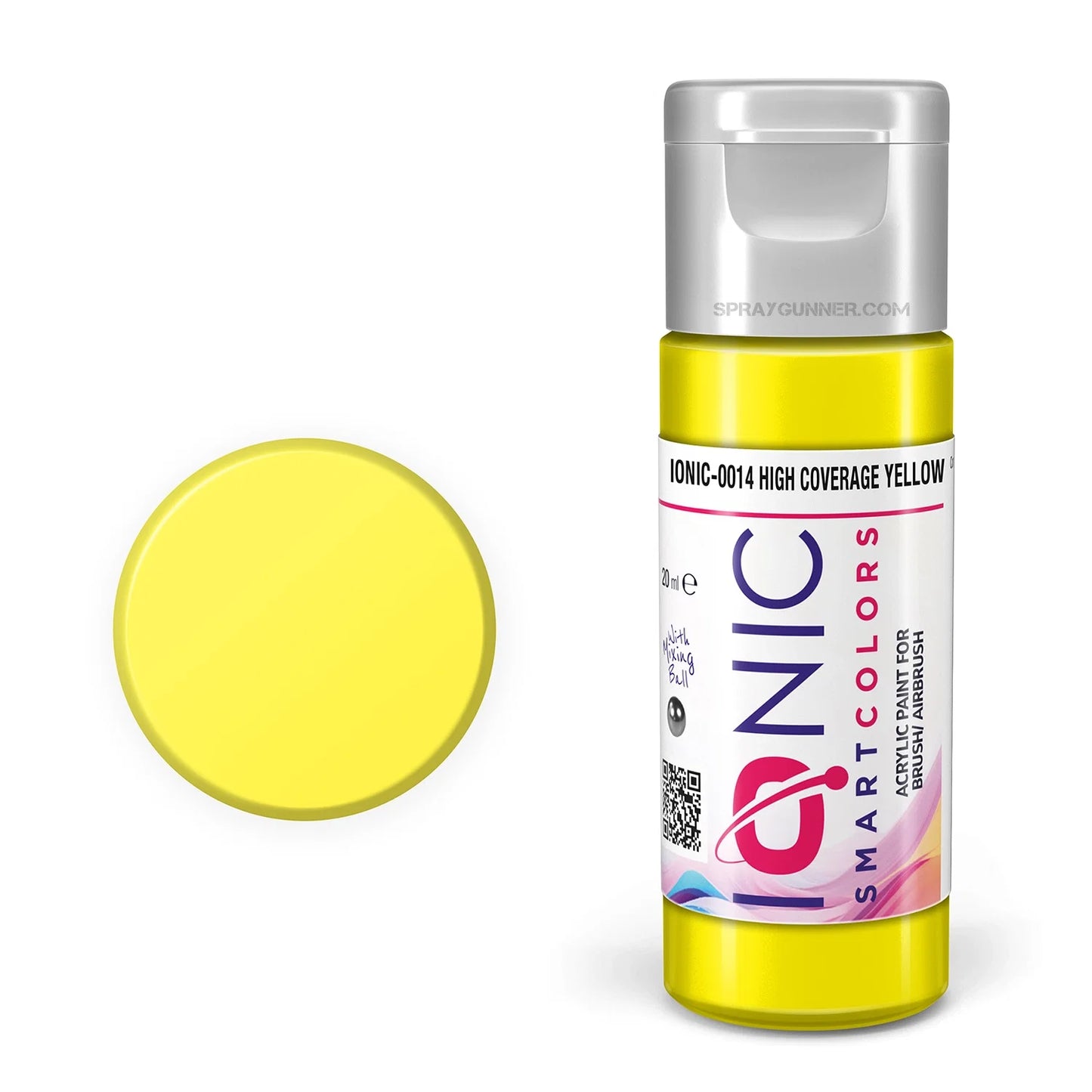 IONIC Smart Colors: High Coverage Yellow (20ml)