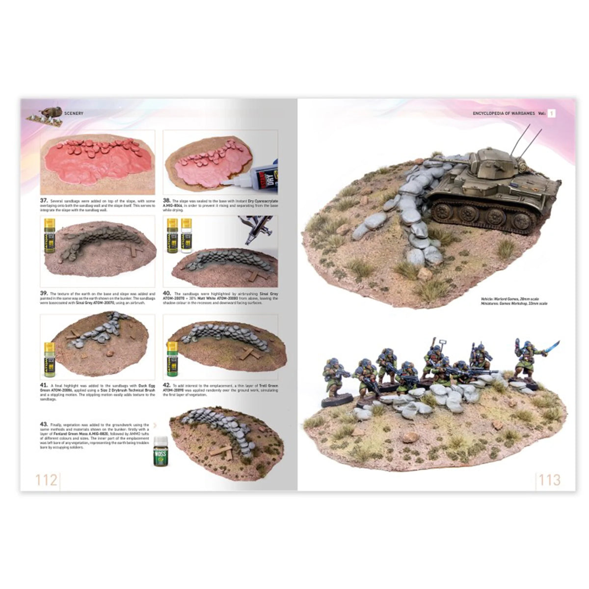 AMMO by MIG Publications ENCYCLOPEDIA of WARGAMES Vol.1: Scenery (English)