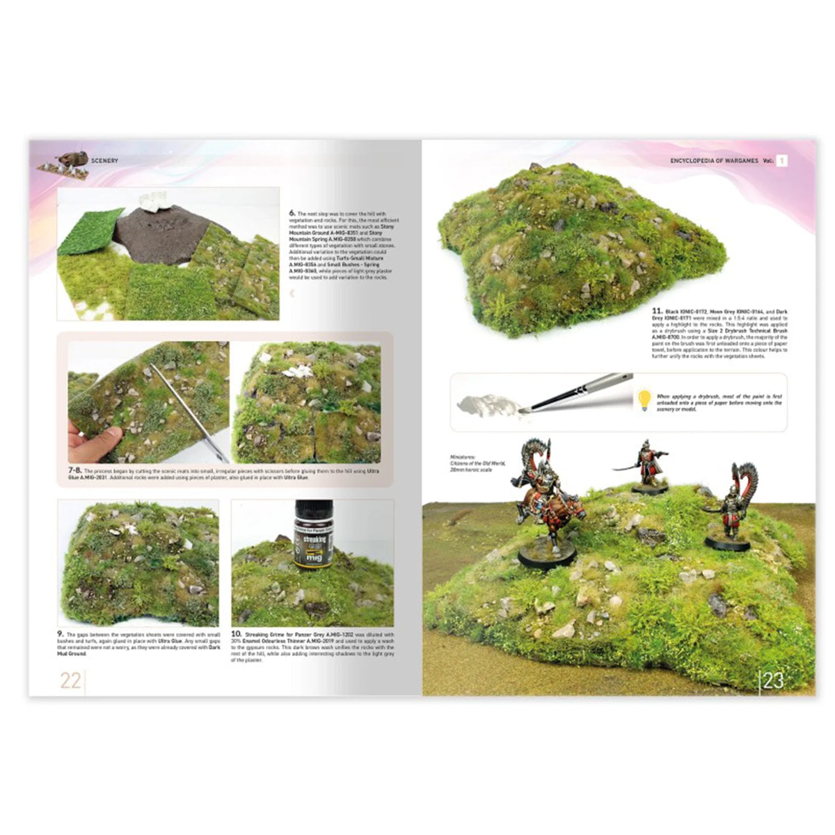AMMO by MIG Publications ENCYCLOPEDIA of WARGAMES Vol.1: Scenery (English)