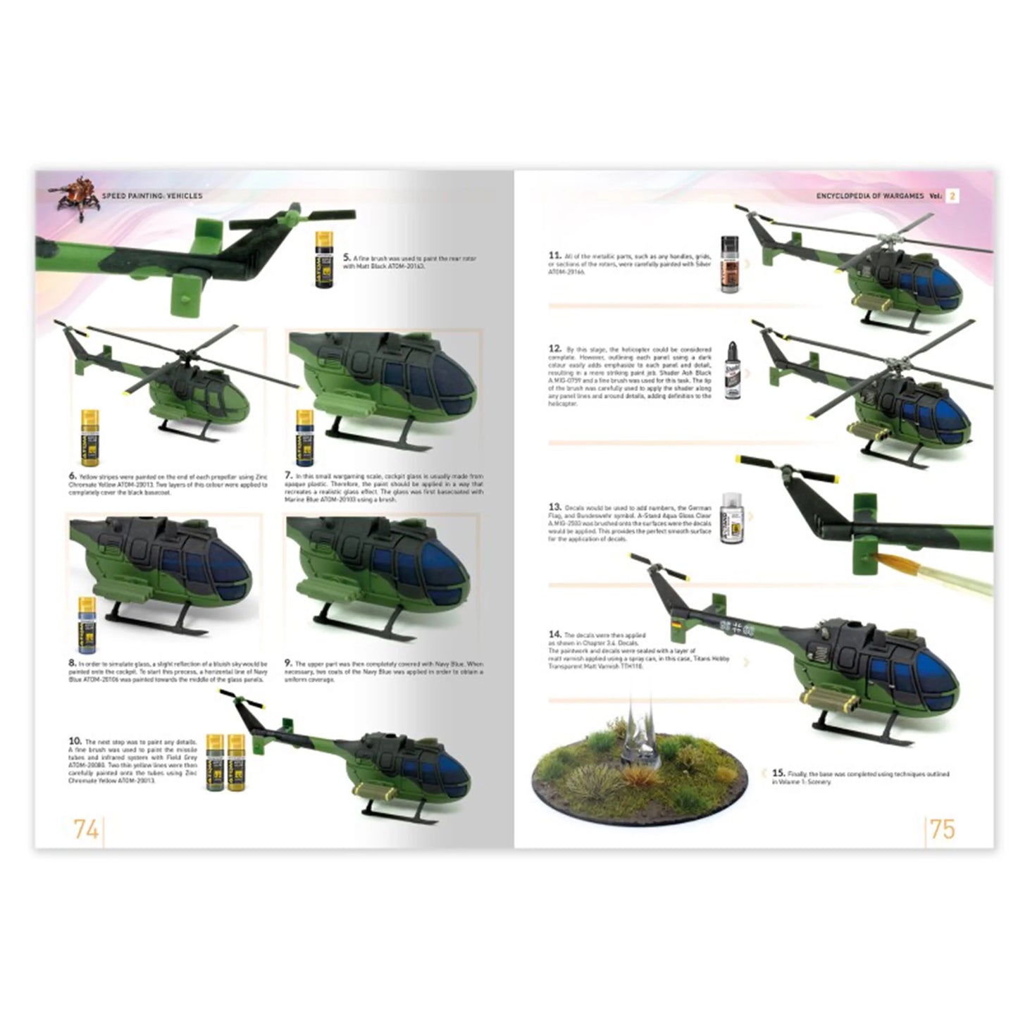AMMO by MIG Publications ENCYCLOPEDIA of WARGAMES Vol.2: Speed Painting: Vehicles (English)