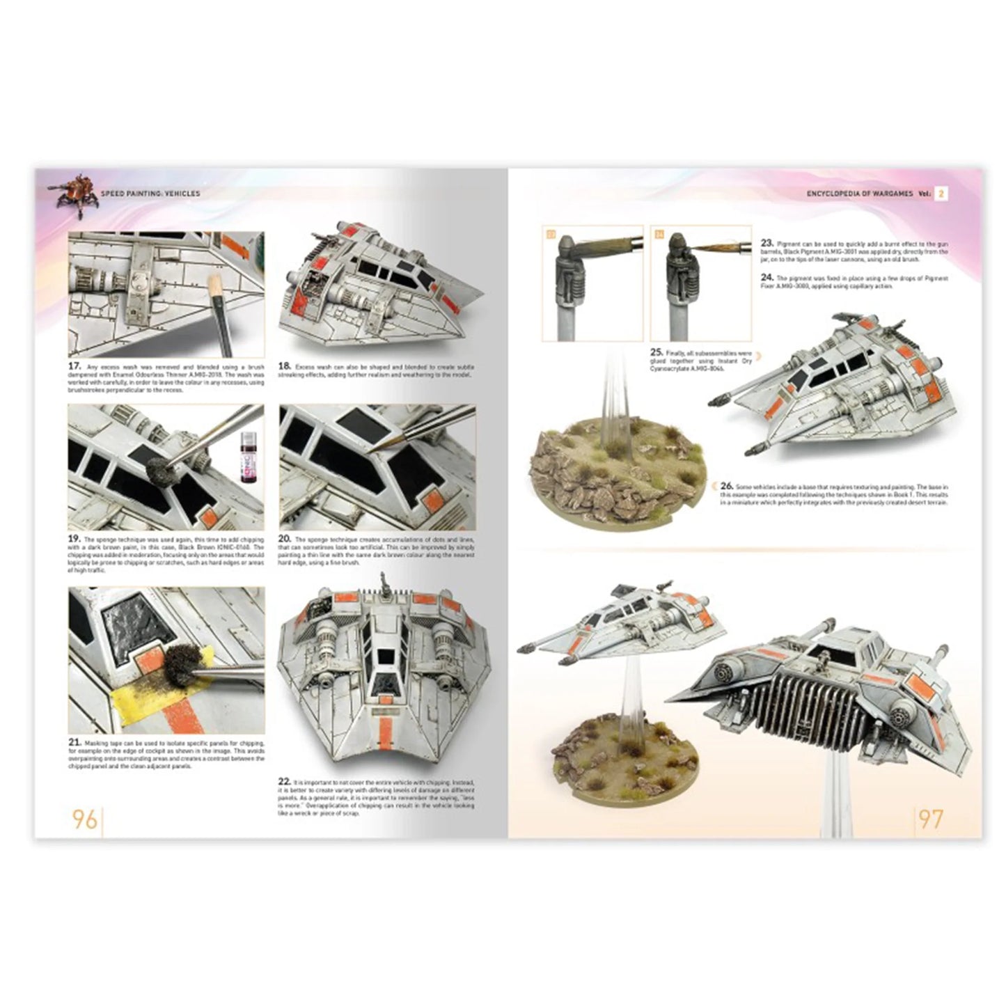 AMMO by MIG Publications ENCYCLOPEDIA of WARGAMES Vol.2: Speed Painting: Vehicles (English)