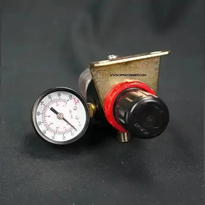 In-Line Low Pressure Air Regulator with Gauge and Moisture Trap Filter by NO-NAME Brand NO-NAME brand