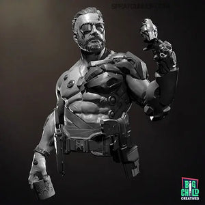 John Hancock “The Shadow Viper” Bust [SCIFI Series] Big Child Creatives