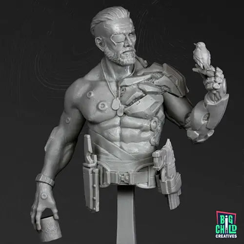 John Hancock “The Shadow Viper” Bust [SCIFI Series] Big Child Creatives