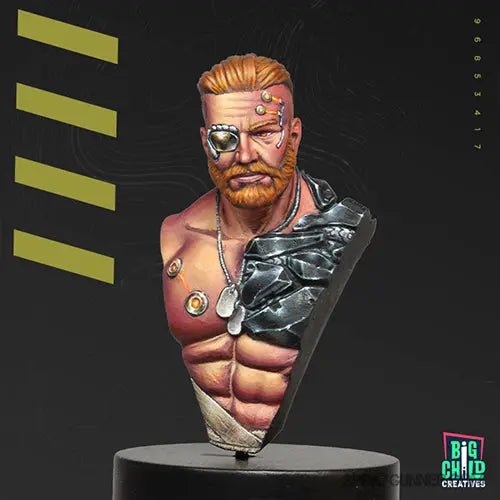 John Hancock “The Shadow Viper” MINI BUST [SCIFI Series] Big Child Creatives