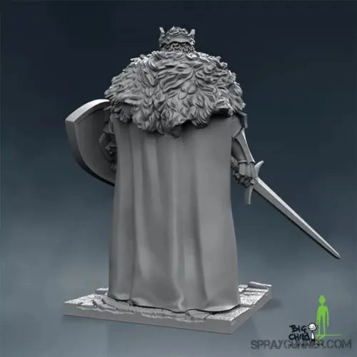 King Arthur Pendragon 35mm figurine [Echoes of Camelot Series] Big Child Creatives