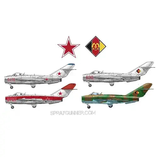 AMMO by MIG 1/48 MIG-17F / LIM-5 U.S.S.R.-G.D.R. (Premium Edition) Model kit AMMO by Mig Jimenez