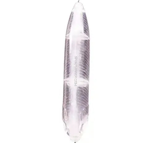 Large Unpainted Clear Plastic Topwater Pencil Fishing Lure