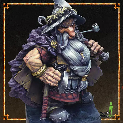 Lieutenant Greyshield 75 mm [Traders of Kobberland Series] Big Child Creatives