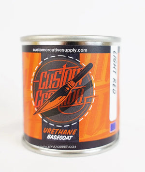 Light Red urethane striping paint 125ml by Custom Creative