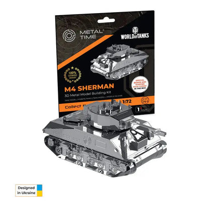 M4 Sherman (World of Tanks) Metal Model