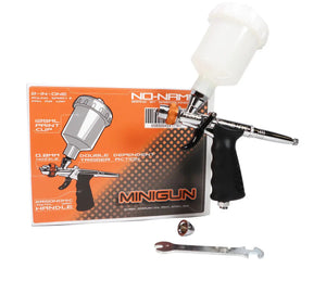 MINIGUN by NO-NAME pistol grip trigger-type fan spray hybrid airbrush