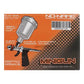 NO-NAME Minigun 0.8mm Hybrid Airbrush 4.0 with Adaptors for Disposable Cups