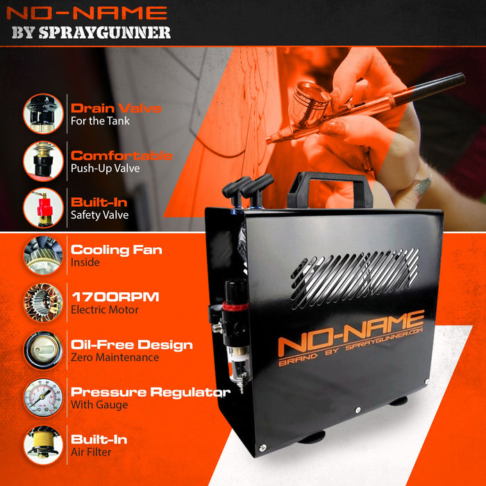 Master Blaster II Airbrush Compressor by NO-NAME Brand