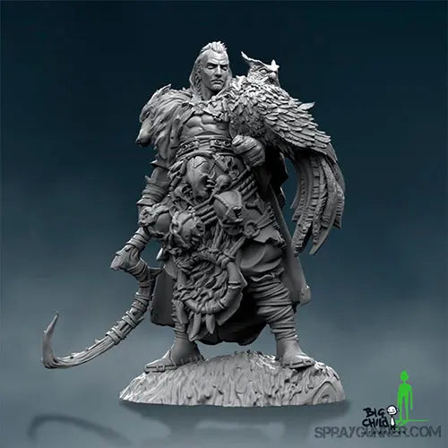 Merlin 35mm figurine [Echoes of Camelot Series] Big Child Creatives