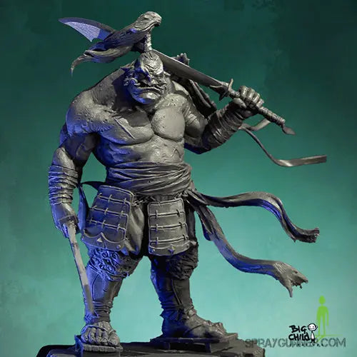 Murkshashi the Samurai 75 mm [Black Sailors: Legends of the Jade Sea Series] Big Child Creatives