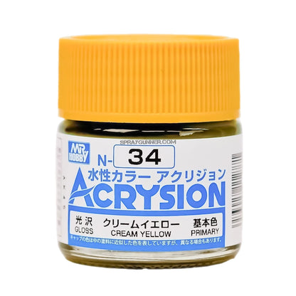 GSI Creos Acrysion: Cream Yellow (N-34)