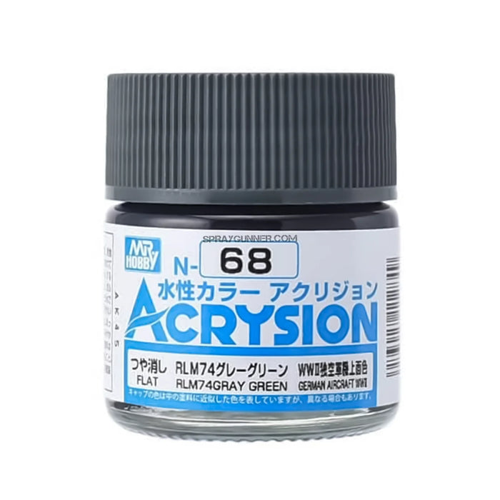 GSI Creos Acrysion: RLM74 Gray Green (N-68)