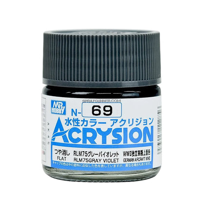 GSI Creos Acrysion: RLM75 Gray Violet (N-69)