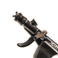 GX13 Pistol Trigger Gravity Feed Airbrush Set with Round and Fan Pattern Caps by NO-NAME Brand