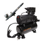 No Name Minigun 0.8mm Airbrush + Euro 220V Air Compressor Bundle