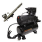No Name Minigun 0.8mm Airbrush + Euro 220V Air Compressor Bundle