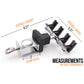 Clamp Style Four Airbrush Holder by NO-NAME Brand (NN-BD15B)