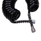 1/8"-1/8" Black Polyurethane Coiled Air Hose (3m) by NO-NAME Brand