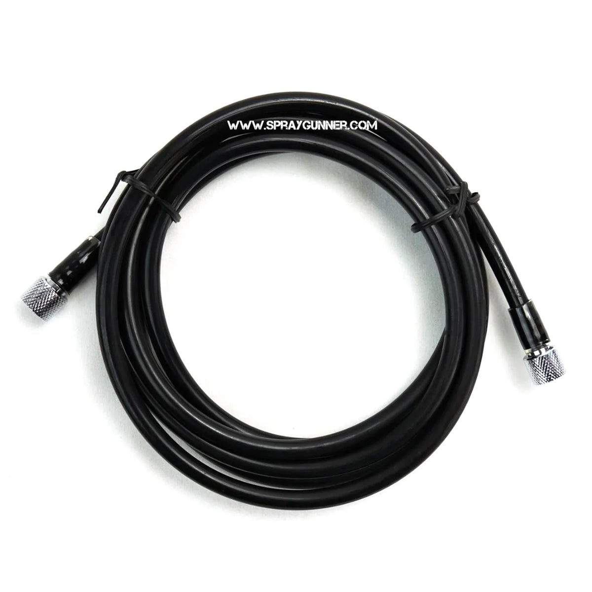 1/8" - 1/8" Black Polyurethane Air Hose (1.8m) by NO-NAME Brand