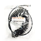 1/8" - 1/8" Black Polyurethane Coiled Air Hose (4m) by NO-NAME Brand