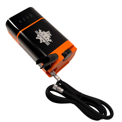 Portable Compressor for airbrush with powerful 8000 mAh battery