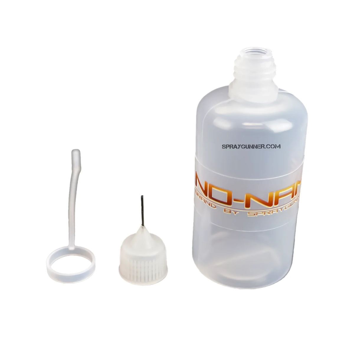 Plastic Cleaning bottle with twist on cap 1oz