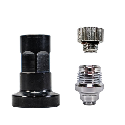 NO-NAME 3 part Disposable Cup Adaptor Kit 4.0 for Japanese Airbrush