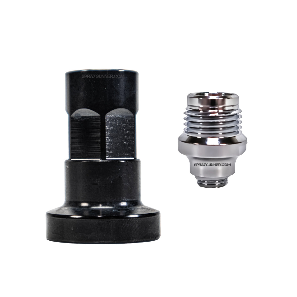NO-NAME Minigun 0.8mm Hybrid Airbrush 4.0 with Adaptors for Disposable Cups