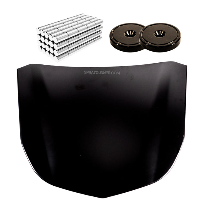 SpeedShapes: Primed Mini Hood Large (with options)