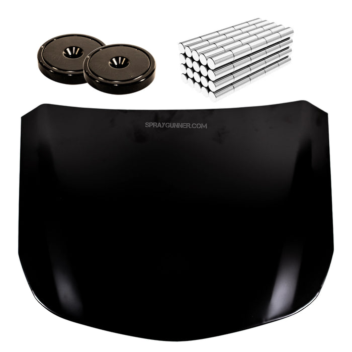 SpeedShapes: Primed Mini Hood Extra Large (with options)