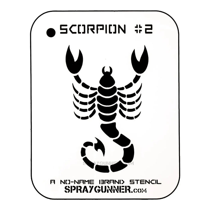 Scorpion #2 Stencil for airbrushing by NO-NAME Brand