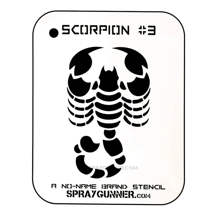 Scorpion #3 Stencil for airbrushing by NO-NAME Brand