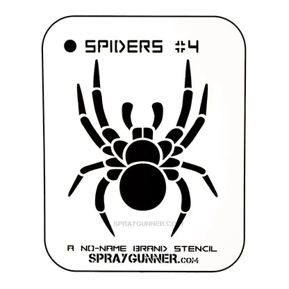 Spider #4 Stencil for airbrushing by NO-NAME Brand