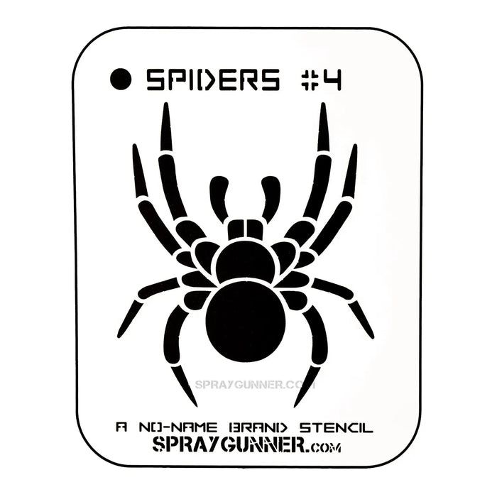Spider #4 Stencil for airbrushing by NO-NAME Brand