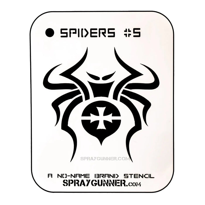 Spider #5 Stencil for airbrushing by NO-NAME Brand