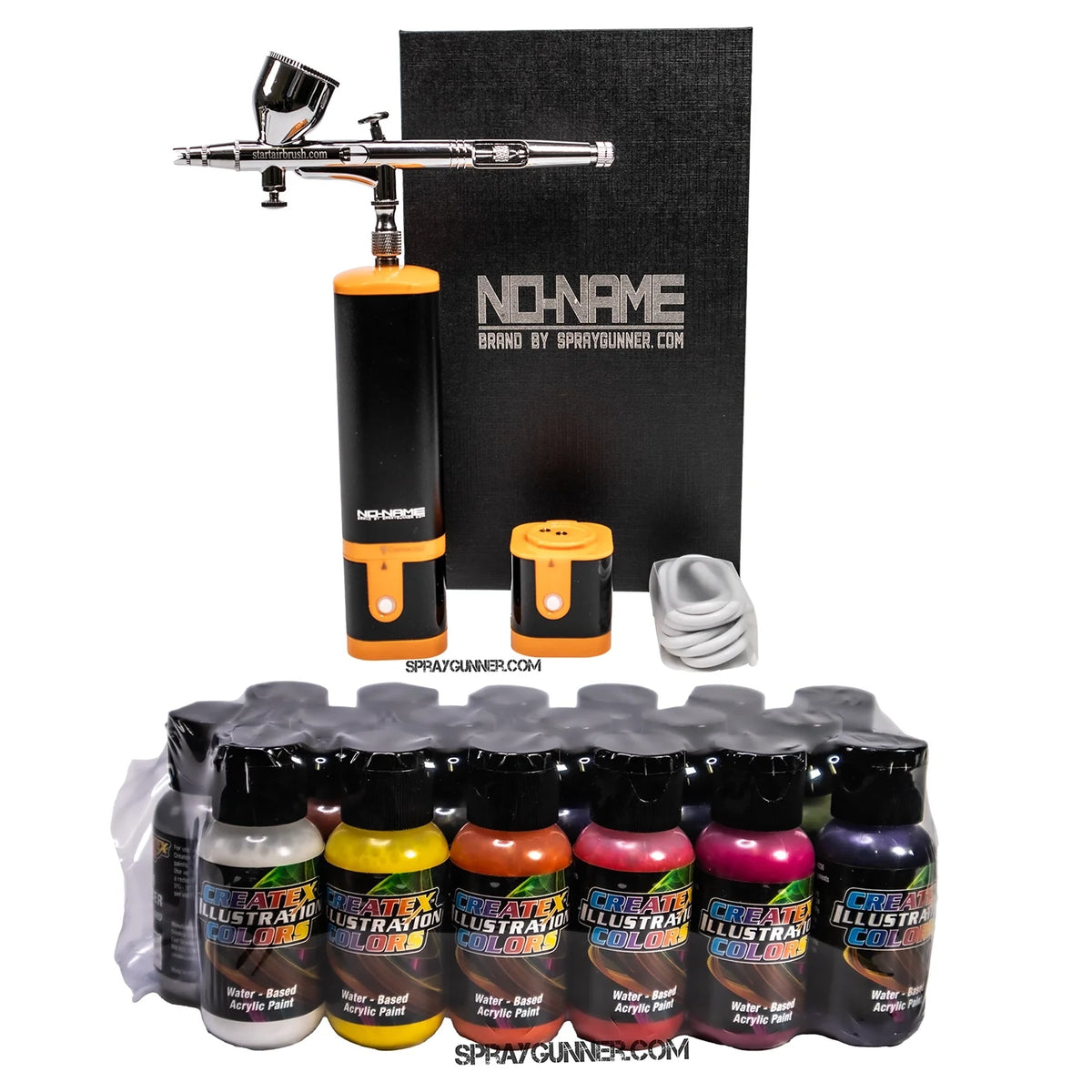 Cordless airbrush battery powered compressor with airbrush kit with Options