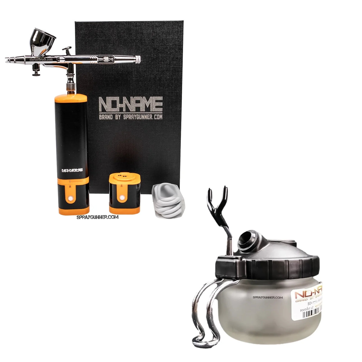 Cordless airbrush battery powered compressor with airbrush kit with Options