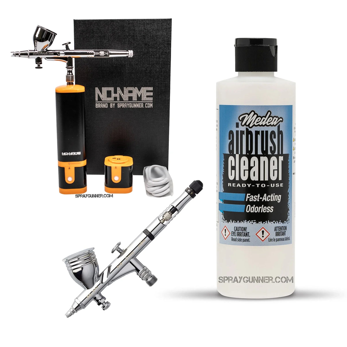 Cordless airbrush battery powered compressor with airbrush kit with Options