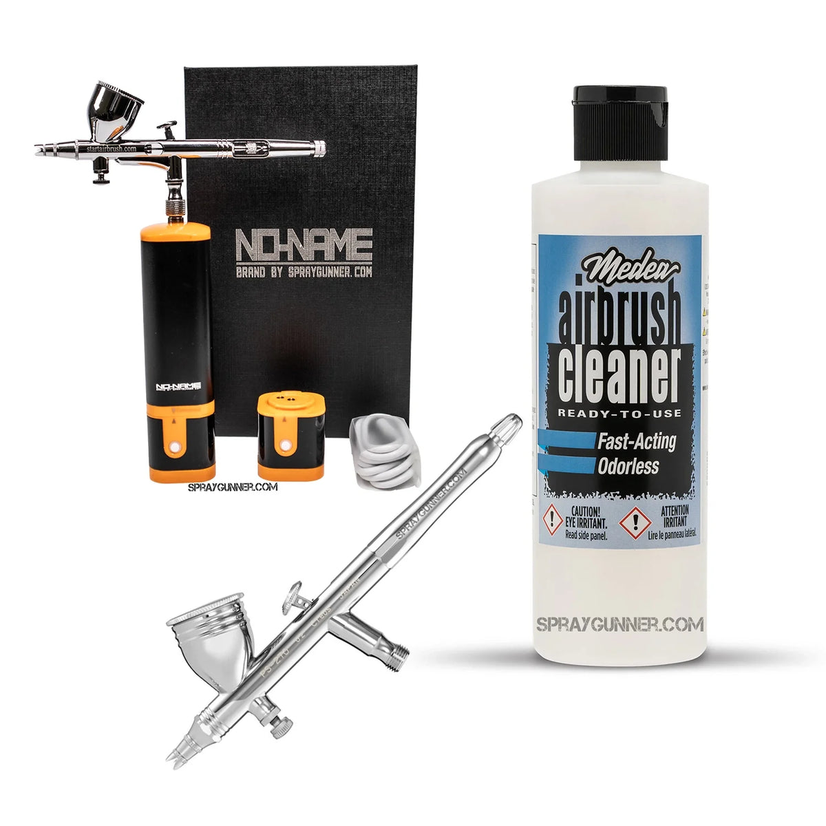 Cordless airbrush battery powered compressor with airbrush kit with Options